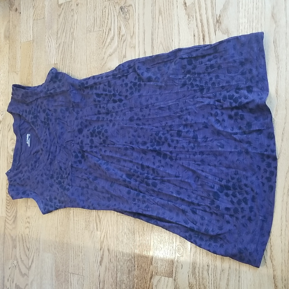 (S) Columbia Sportswear Company Leopard Print Fit & Flare Dress Gorpcore Outdoor